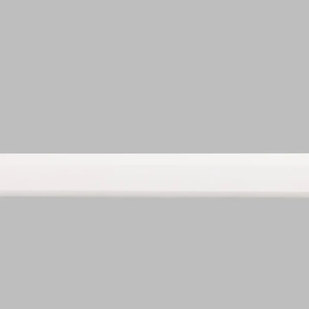 Audi A3 8P Upper Door Moulding Strip Front Left N/S Ibis White - Y9C - SKU 8P4853953A-IWH - Part number 8P4853953A