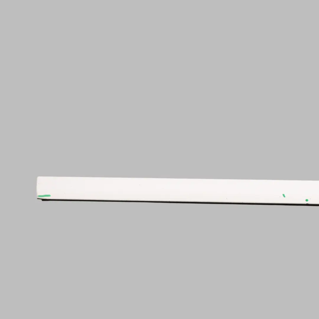Audi A3 8P Front Door Trim Moulding Strip Left N/S Ibis White - Y9C - SKU 8P4853959E-IWH - Part number 8P4853959E