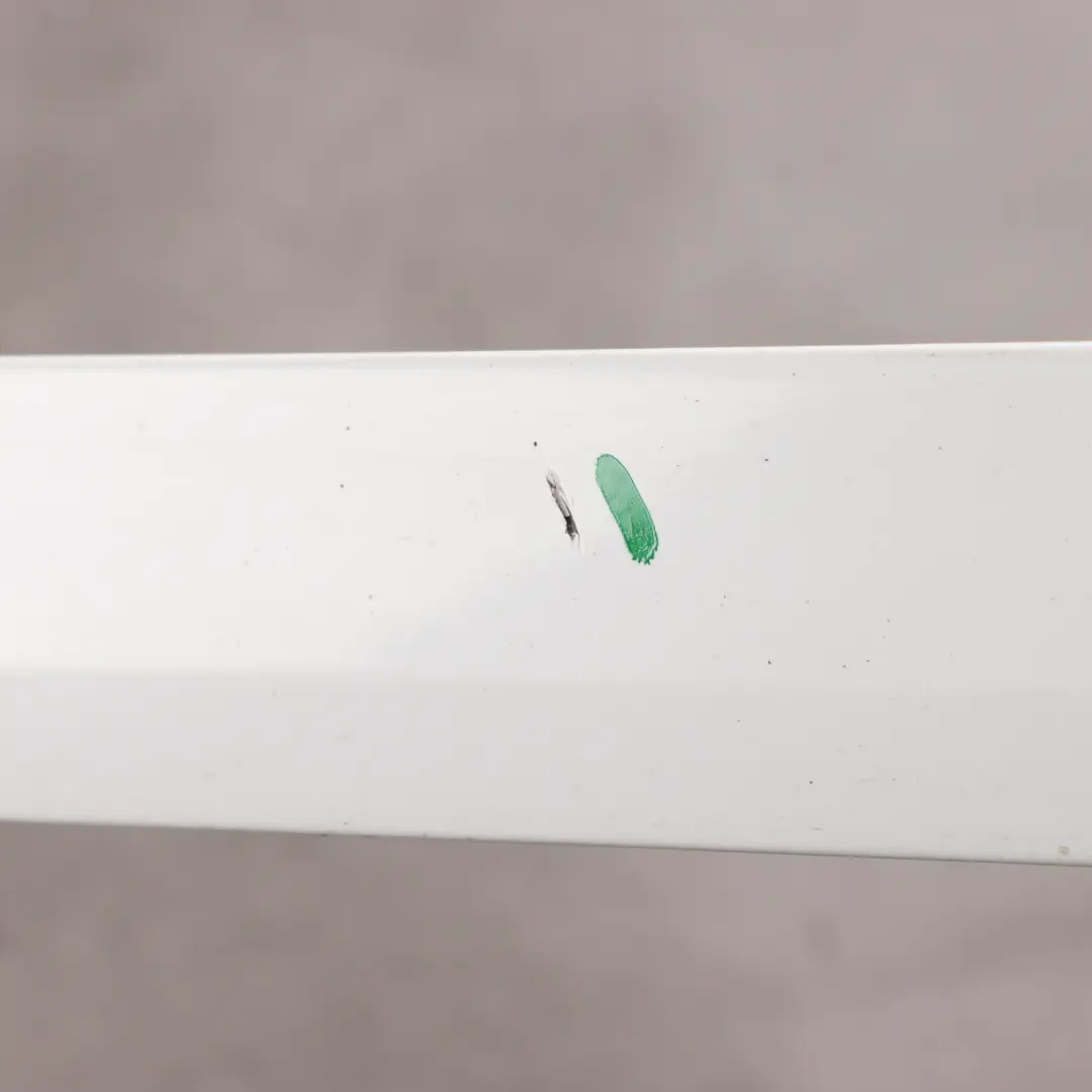 Audi A3 8P Front Door Trim Moulding Strip Left N/S Ibis White - Y9C - SKU 8P4853959E-IWH - Part number 8P4853959E