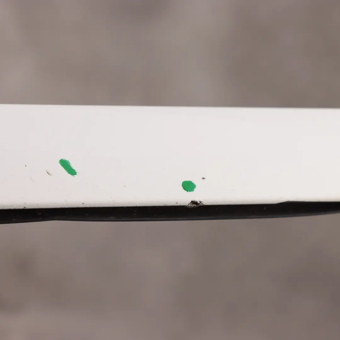 Front Door Trim Moulding Strip Left N/S Ibis White - Y9C to Audi A3 8P with Part number 8P4853959E Audi A3 8P Front Door Trim Moulding Strip Left N/S Ibis White - Y9C - SKU 8P4853959E-IWH - Part number 8P4853959E