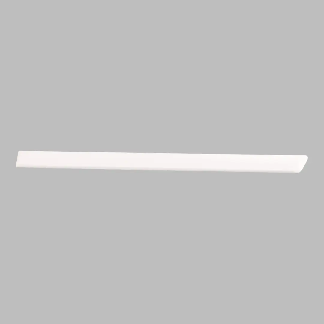Door Trim Moulding Strip Rear Left N/S Ibis White - Y9C to Audi A3 8P with Part number 8P4853963B Audi A3 8P Door Trim Moulding Strip Rear Left N/S Ibis White - Y9C - SKU 8P4853963B-IWH - Part number 8P4853963B