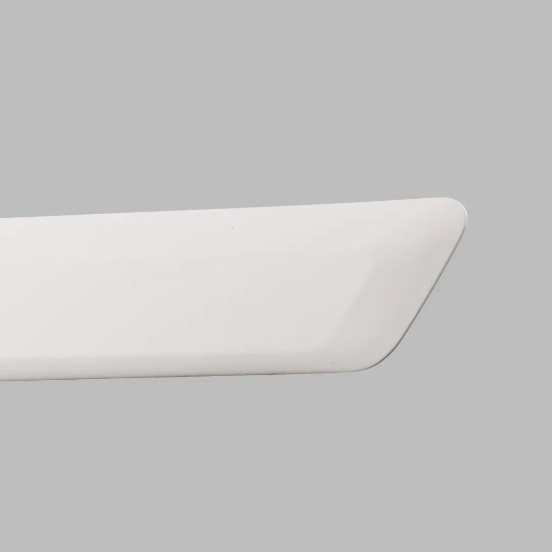 Door Trim Moulding Strip Rear Left N/S Ibis White - Y9C to Audi A3 8P with Part number 8P4853963B Audi A3 8P Door Trim Moulding Strip Rear Left N/S Ibis White - Y9C - SKU 8P4853963B-IWH - Part number 8P4853963B