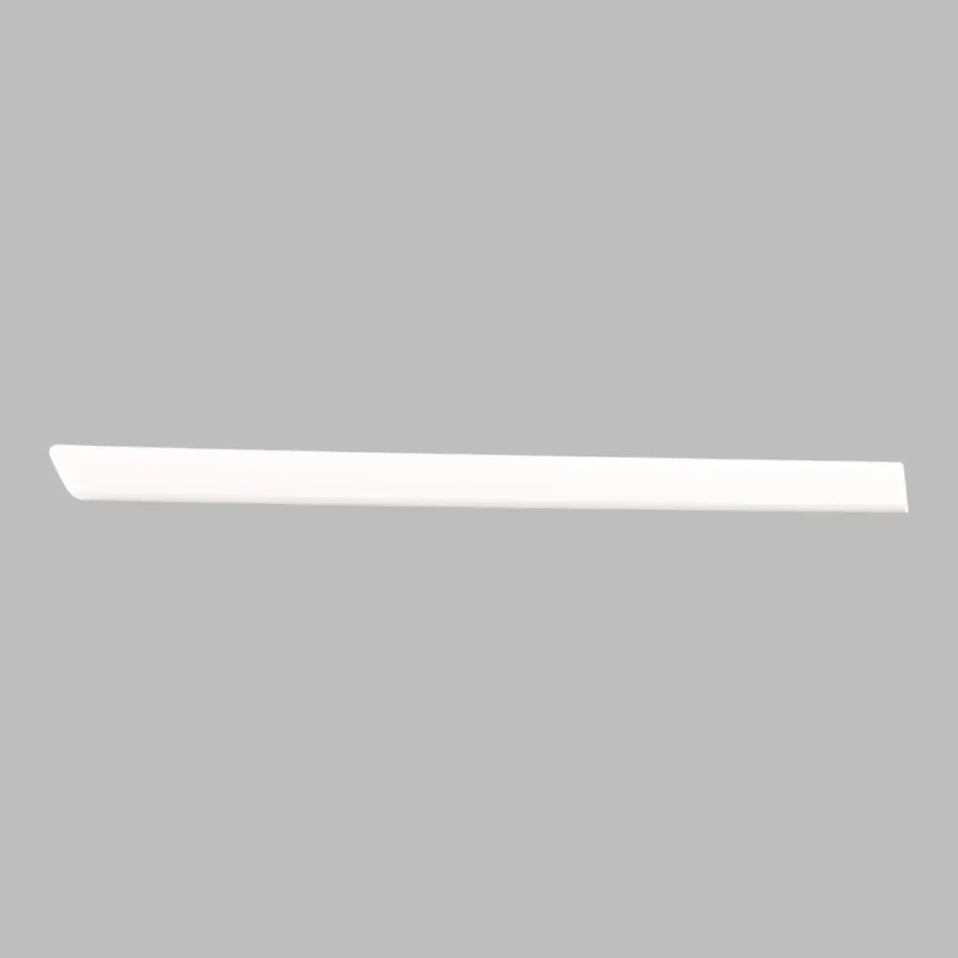 Audi A3 8P Door Trim Moulding Strip Rear Right O/S Ibis White - Y9C - SKU 8P4853964B-IWH - Part number 8P4853964B