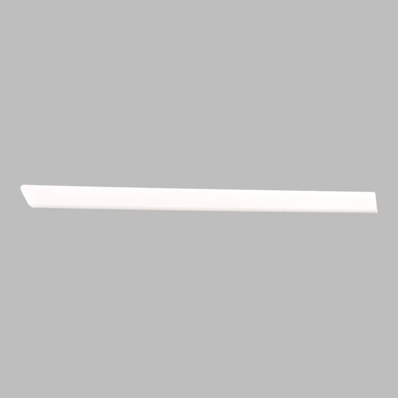 Audi A3 8P Door Trim Moulding Strip Rear Right O/S Ibis White - Y9C
