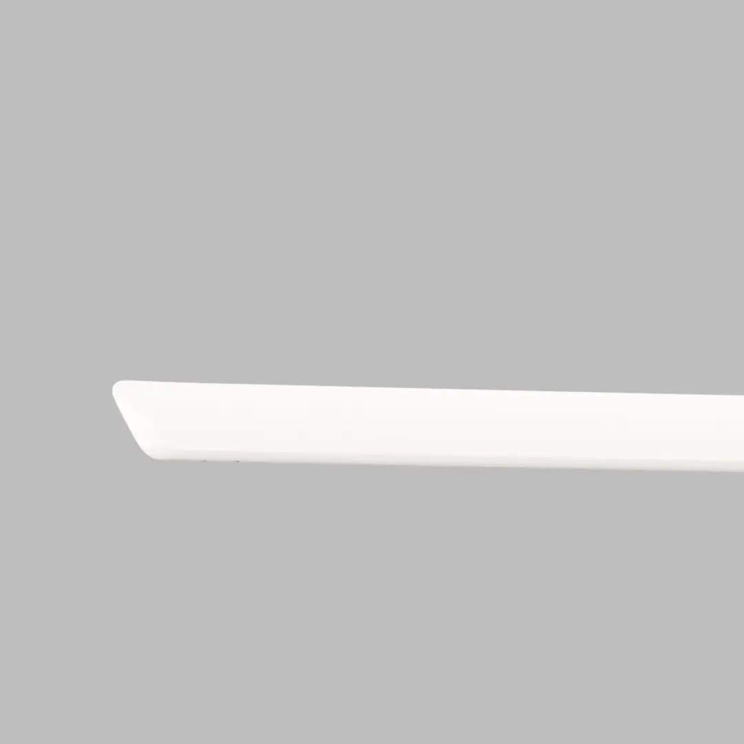 Door Trim Moulding Strip Rear Right O/S Ibis White - Y9C to Audi A3 8P with Part number 8P4853964B Audi A3 8P Door Trim Moulding Strip Rear Right O/S Ibis White - Y9C - SKU 8P4853964B-IWH - Part number 8P4853964B