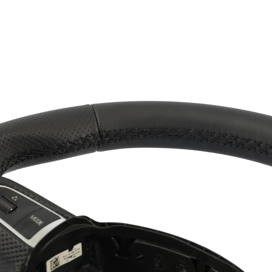 Audi A3 8P A5 8T Q5 8R Volante NUOVO In Pelle Nera Multifunzione - SKU 8R0419091F-1 - Numero di parte 8R0419091F