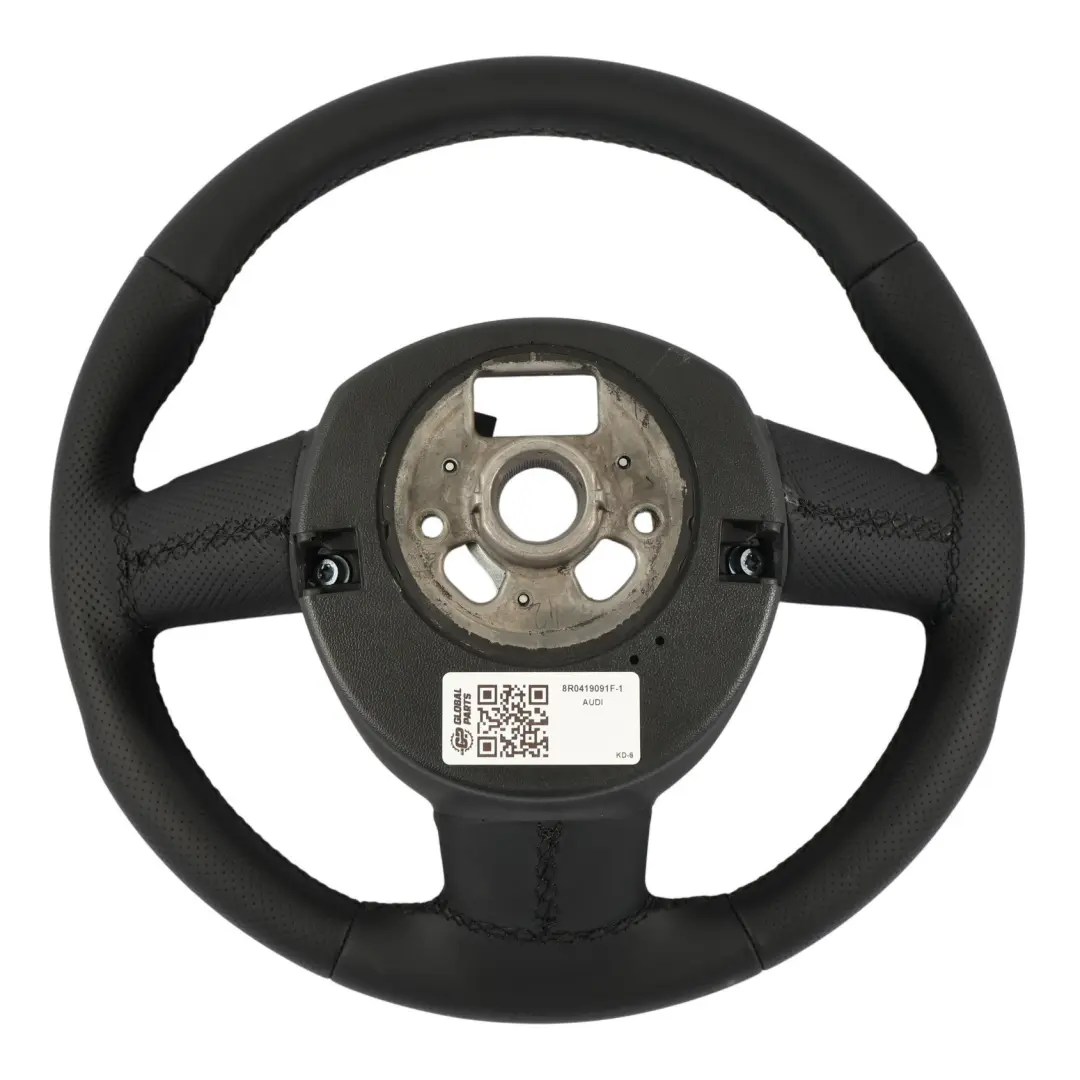 Audi A3 8P A5 8T Q5 8R Volante NUEVO Cuero Negro Multifunción - SKU 8R0419091F-1 - Número de pieza 8R0419091F