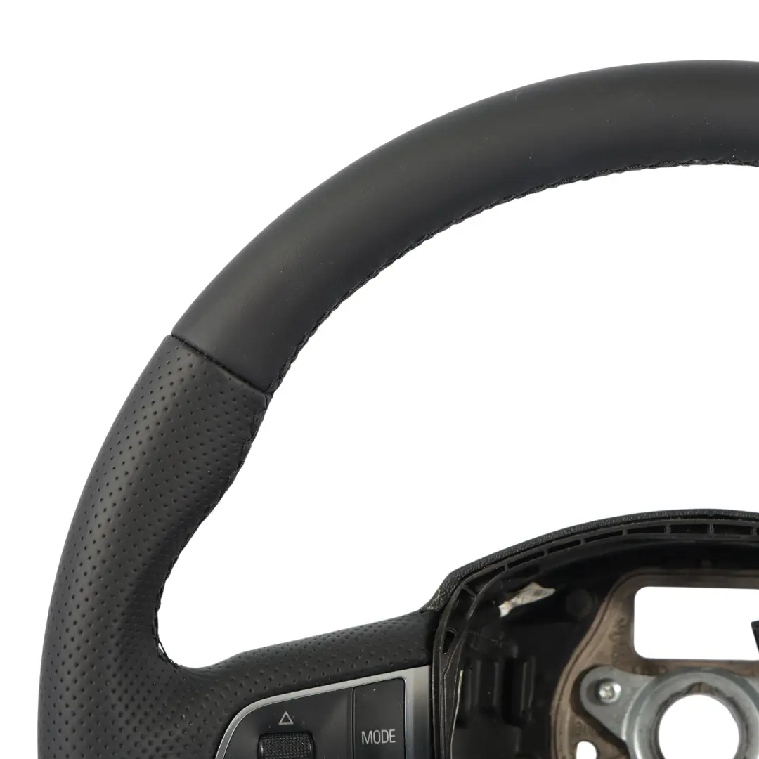 Audi A3 8P A5 8T Q5 8R Volante NUEVO Cuero Negro Multifunción - SKU 8R0419091F-1 - Número de pieza 8R0419091F