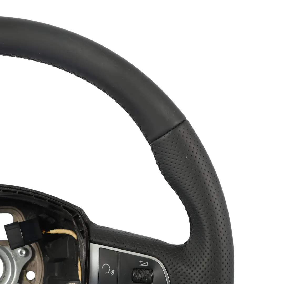 Audi A3 8P A5 8T Q5 8R Volante NUEVO Cuero Negro Multifunción - SKU 8R0419091F-1 - Número de pieza 8R0419091F