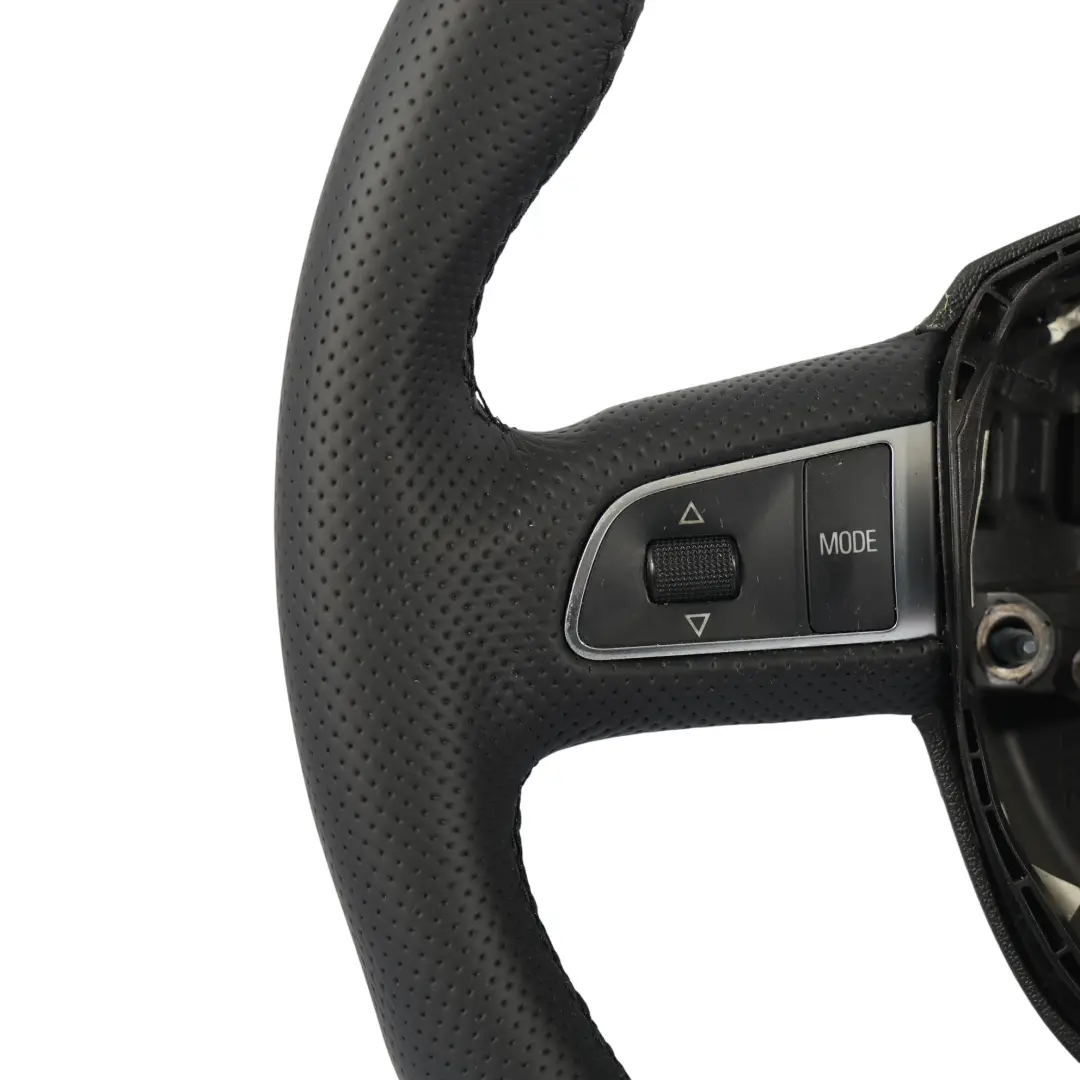 Audi A3 8P A5 8T Q5 8R Volante NUEVO Cuero Negro Multifunción - SKU 8R0419091F-1 - Número de pieza 8R0419091F