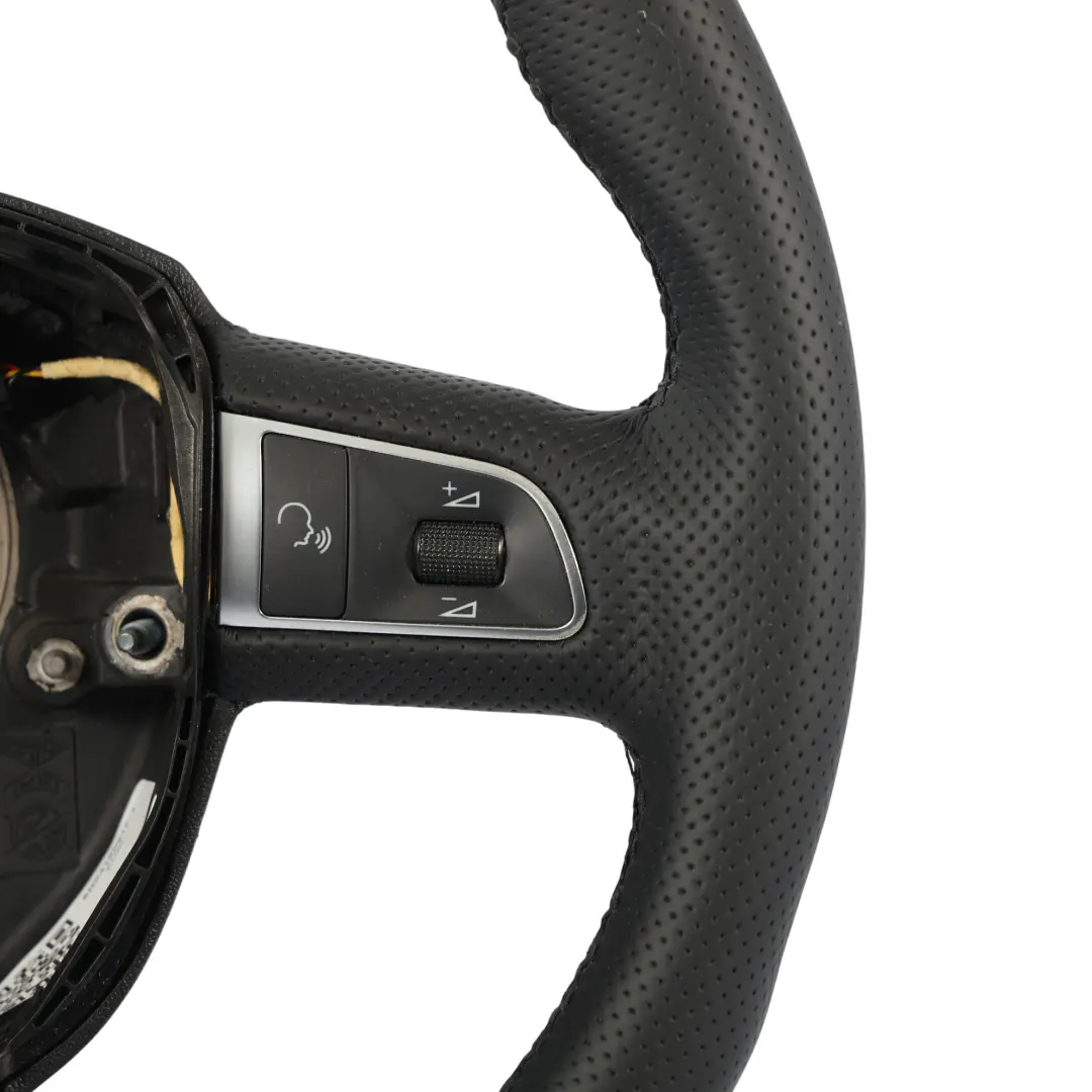 Audi A3 8P A5 8T Q5 8R Volante NUEVO Cuero Negro Multifunción - SKU 8R0419091F-1 - Número de pieza 8R0419091F