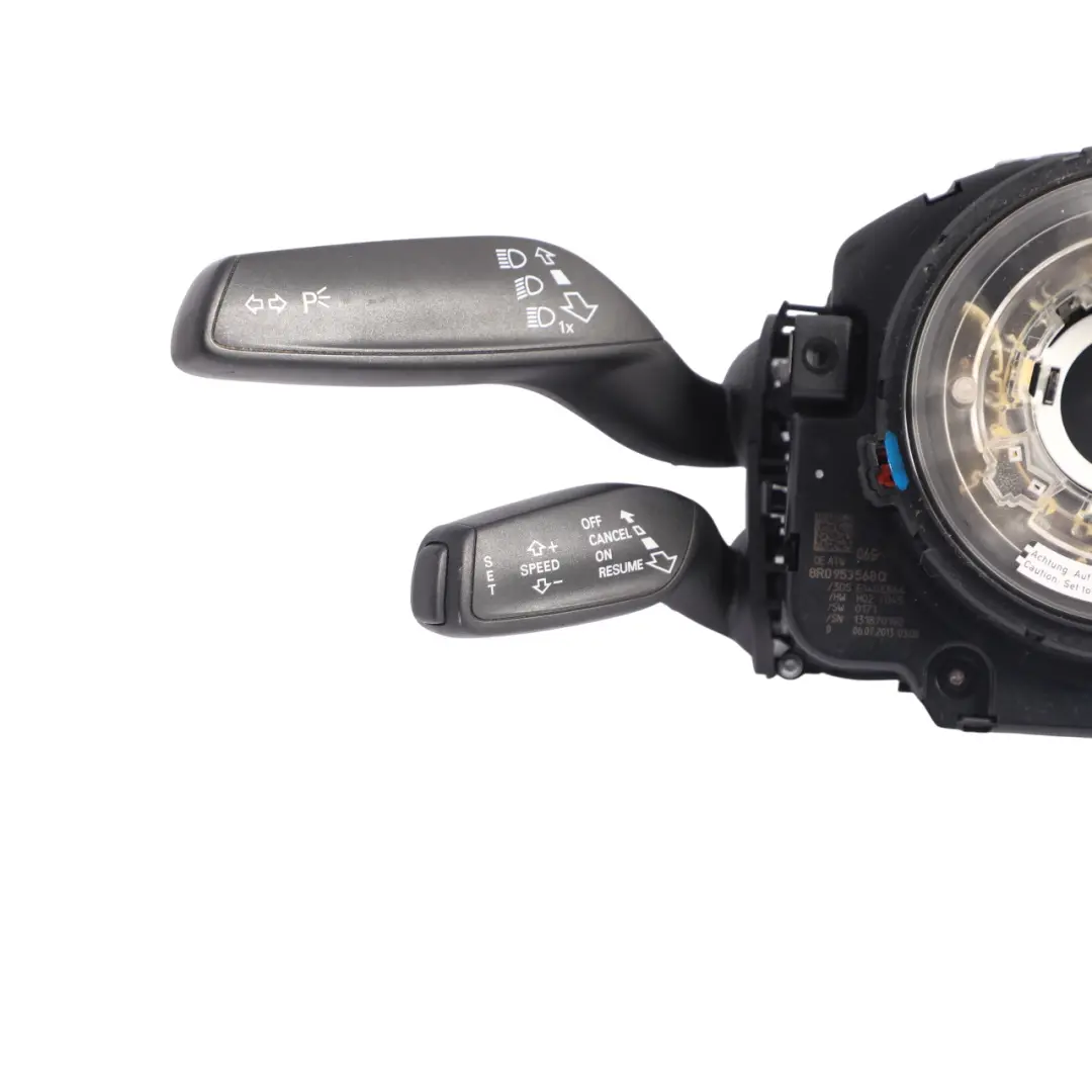 Steering Wheel Indicator Wiper Cruise Control Stalk Squib to Audi S5 8T with Part number 8R0953568Q Audi S5 8T Steering Wheel Indicator Wiper Cruise Control Stalk Squib - SKU 8R0953568Q-2 - Part number 8R0953568Q