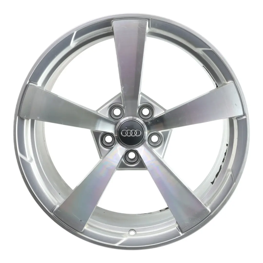 Audi TT FV 8S Silberne Alufelge Leichtmetallfelge 19" 9J ET:52 - SKU 8S0601025AQ-1 - Teilenummer 8S0601025AQ