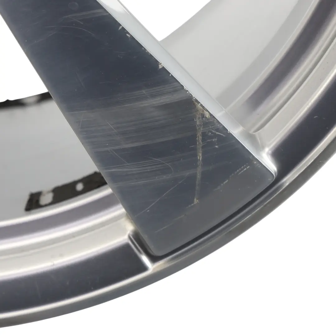Audi TT FV 8S Argento Cerchio In Lega 19" 9J ET:52 Star Spoke - SKU 8S0601025AQ-2 - Numero di parte 8S0601025AQ