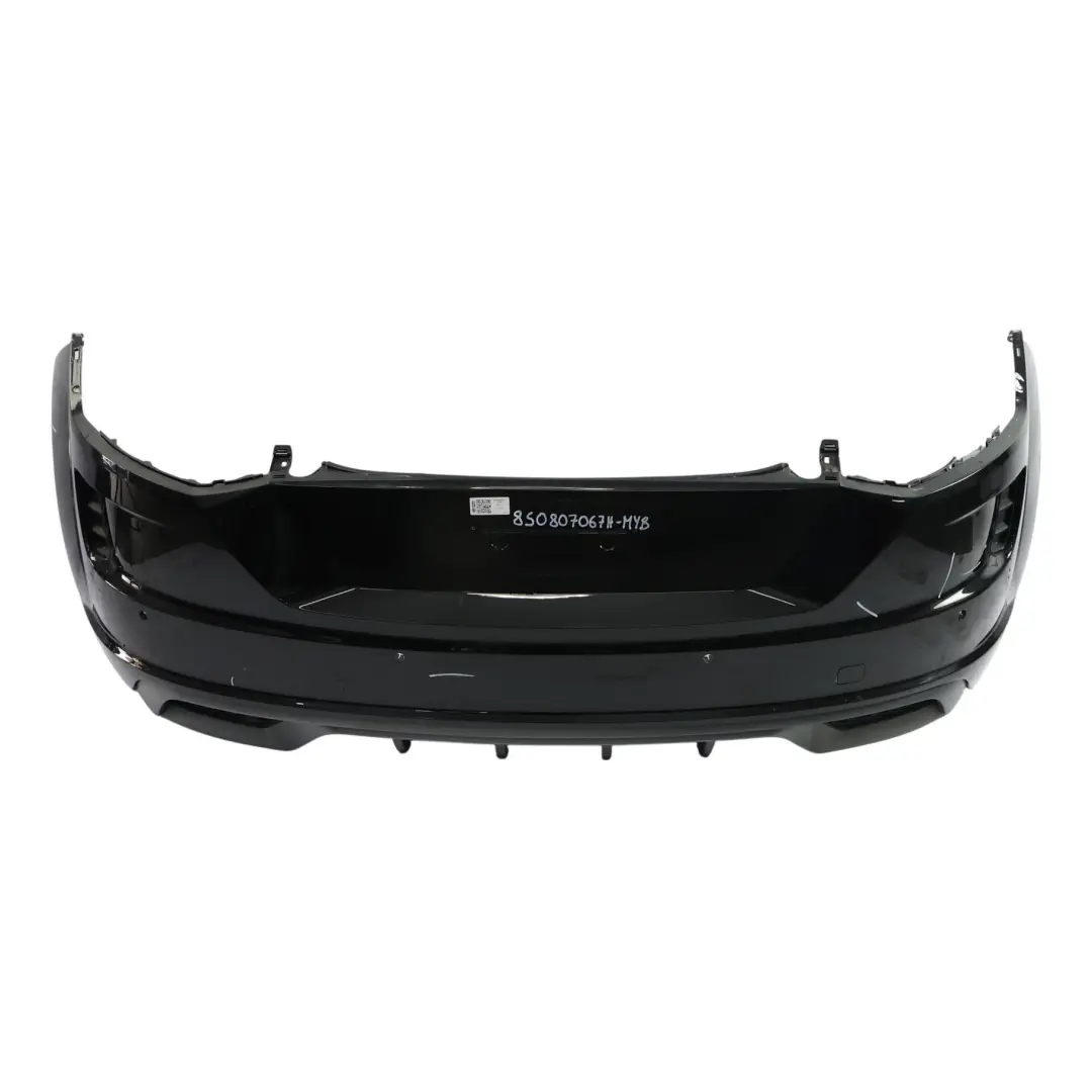 Audi TT FV Rear Bumper Trim Panel Covering Mythical Black Metallic - Y9T - SKU 8S0807067H-MYB - Part number 8S0807067H