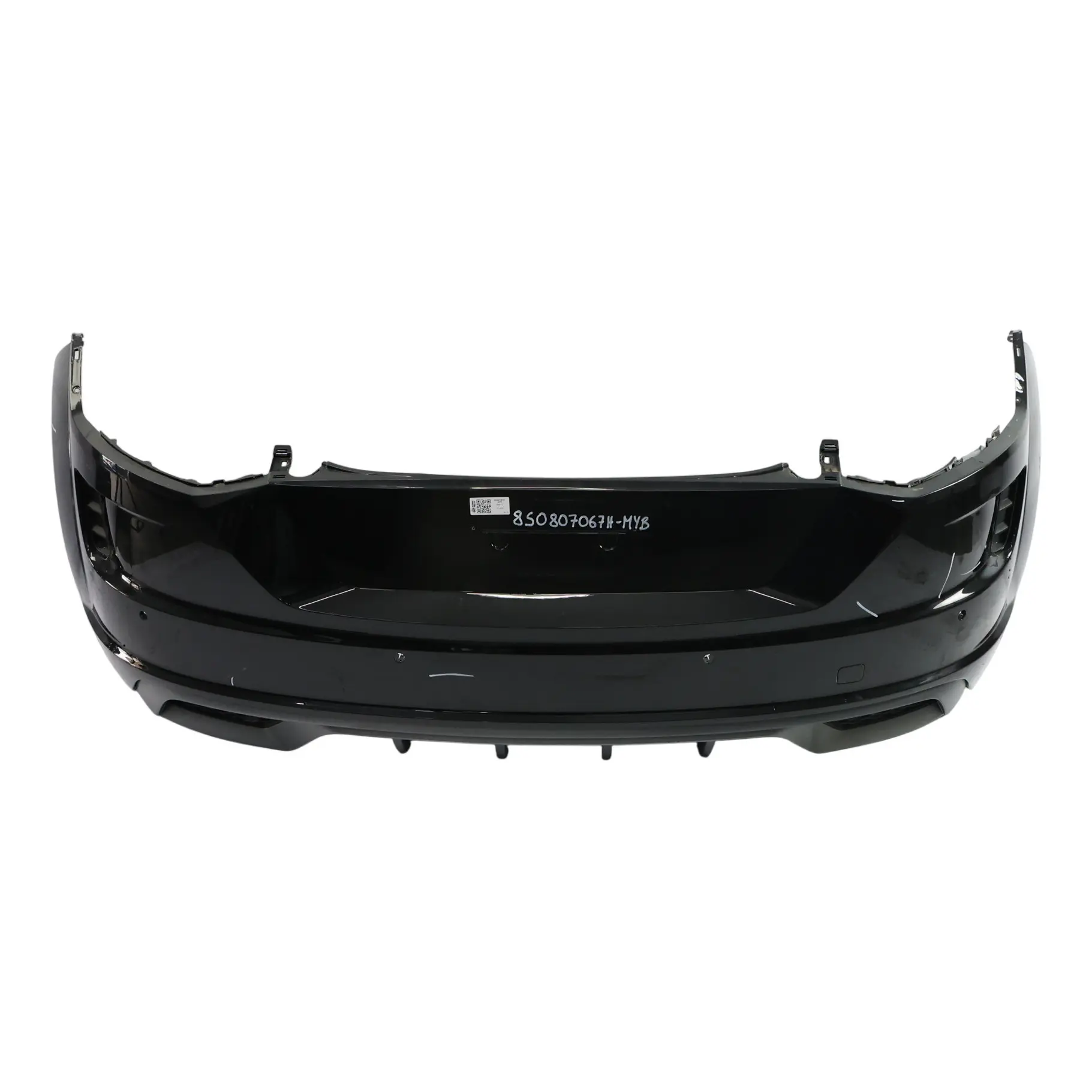 Audi TT FV Rear Bumper Trim Panel Covering Mythical Black Metallic - Y9T