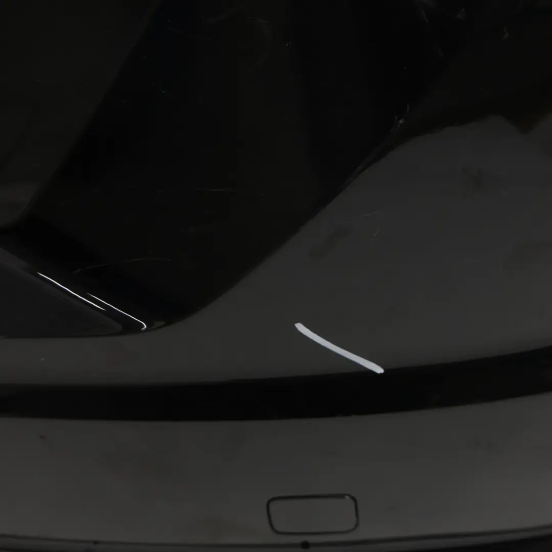 Audi TT FV Rear Bumper Trim Panel Covering Mythical Black Metallic - Y9T - SKU 8S0807067H-MYB - Part number 8S0807067H