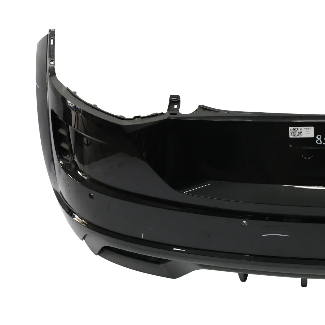 Audi TT FV Rear Bumper Trim Panel Covering Mythical Black Metallic - Y9T - SKU 8S0807067H-MYB - Part number 8S0807067H