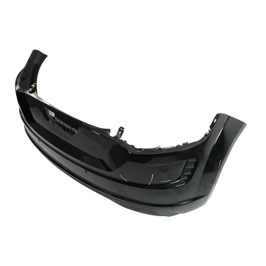 Bumper Trim Panel Covering Mythical Black Metallic - Y9T to Audi TT FV Rear with Part number 8S0807067H Audi TT FV Rear Bumper Trim Panel Covering Mythical Black Metallic - Y9T - SKU 8S0807067H-MYB - Part number 8S0807067H