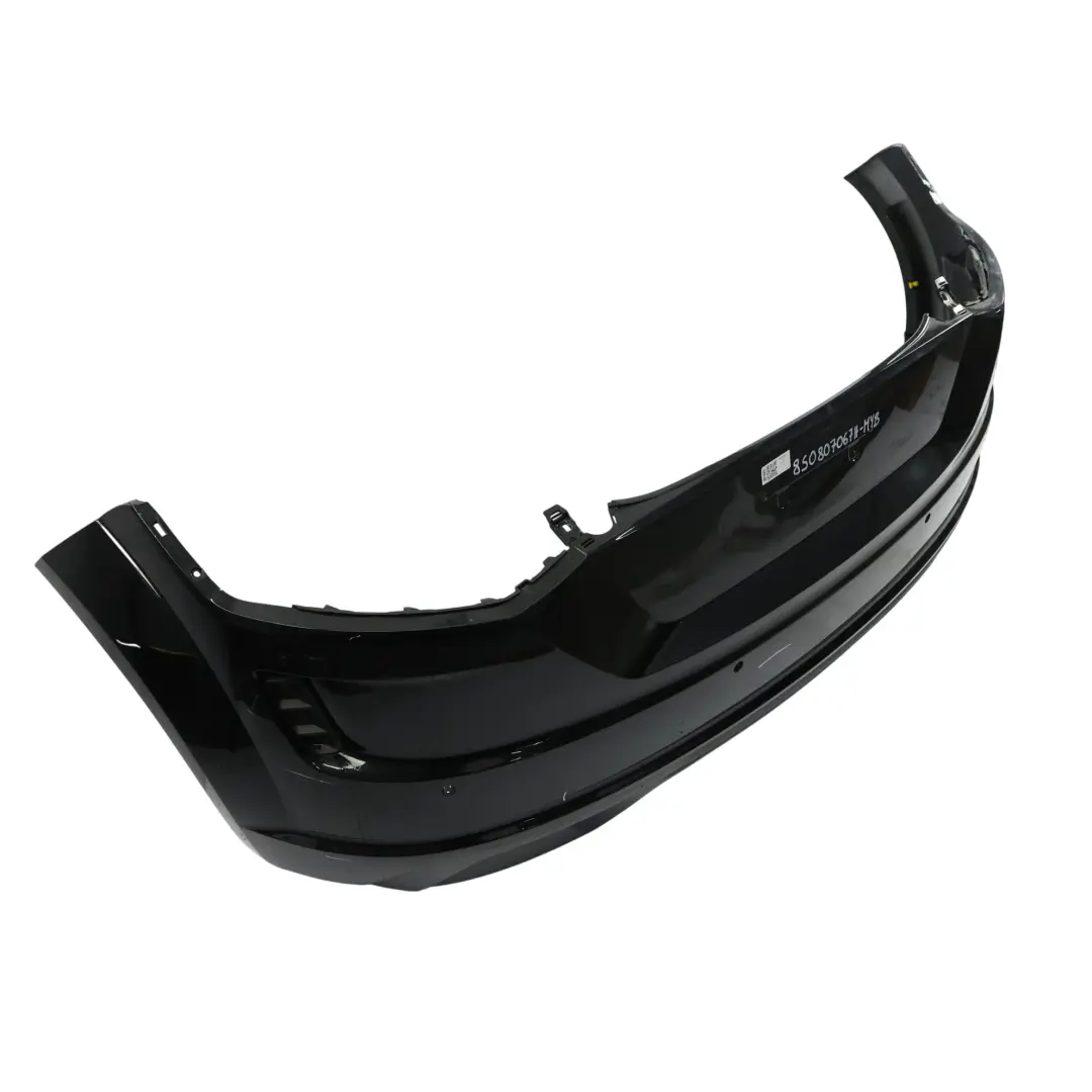 Bumper Trim Panel Covering Mythical Black Metallic - Y9T to Audi TT FV Rear with Part number 8S0807067H Audi TT FV Rear Bumper Trim Panel Covering Mythical Black Metallic - Y9T - SKU 8S0807067H-MYB - Part number 8S0807067H