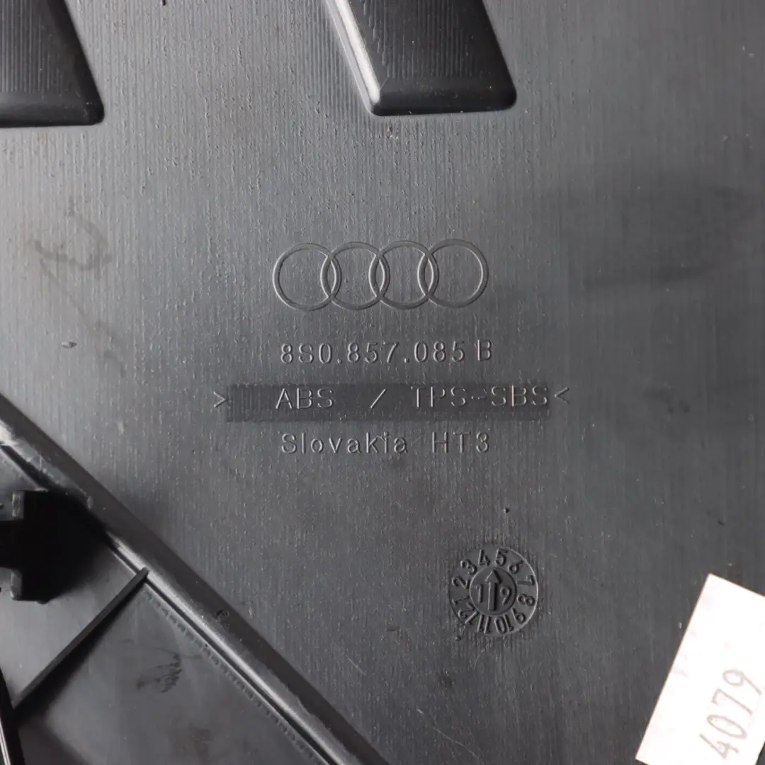 Dashboard Dash Trim Panel Front Left N/S Cover Black to Audi TT FV with Part number 8S0857085B Audi TT FV Dashboard Dash Trim Panel Front Left N/S Cover Black - SKU 8S0857085B - Part number 8S0857085B