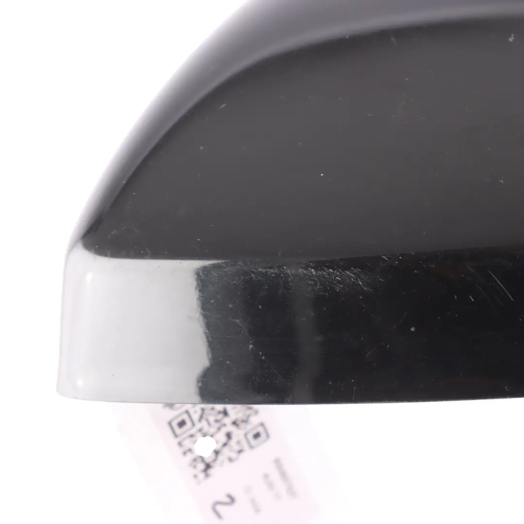 Mirror Cover Door Wing Cap Trim Left N/S Mythical Black - Y9T to Audi TT FV with Part number 8S0857527 Audi TT FV Mirror Cover Door Wing Cap Trim Left N/S Mythical Black - Y9T - SKU 8S0857527-MYB - Part number 8S0857527