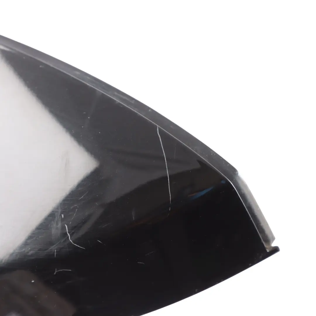 Audi TT FV Mirror Cover Door Wing Cap Trim Left N/S Mythical Black - Y9T - SKU 8S0857527-MYB - Part number 8S0857527