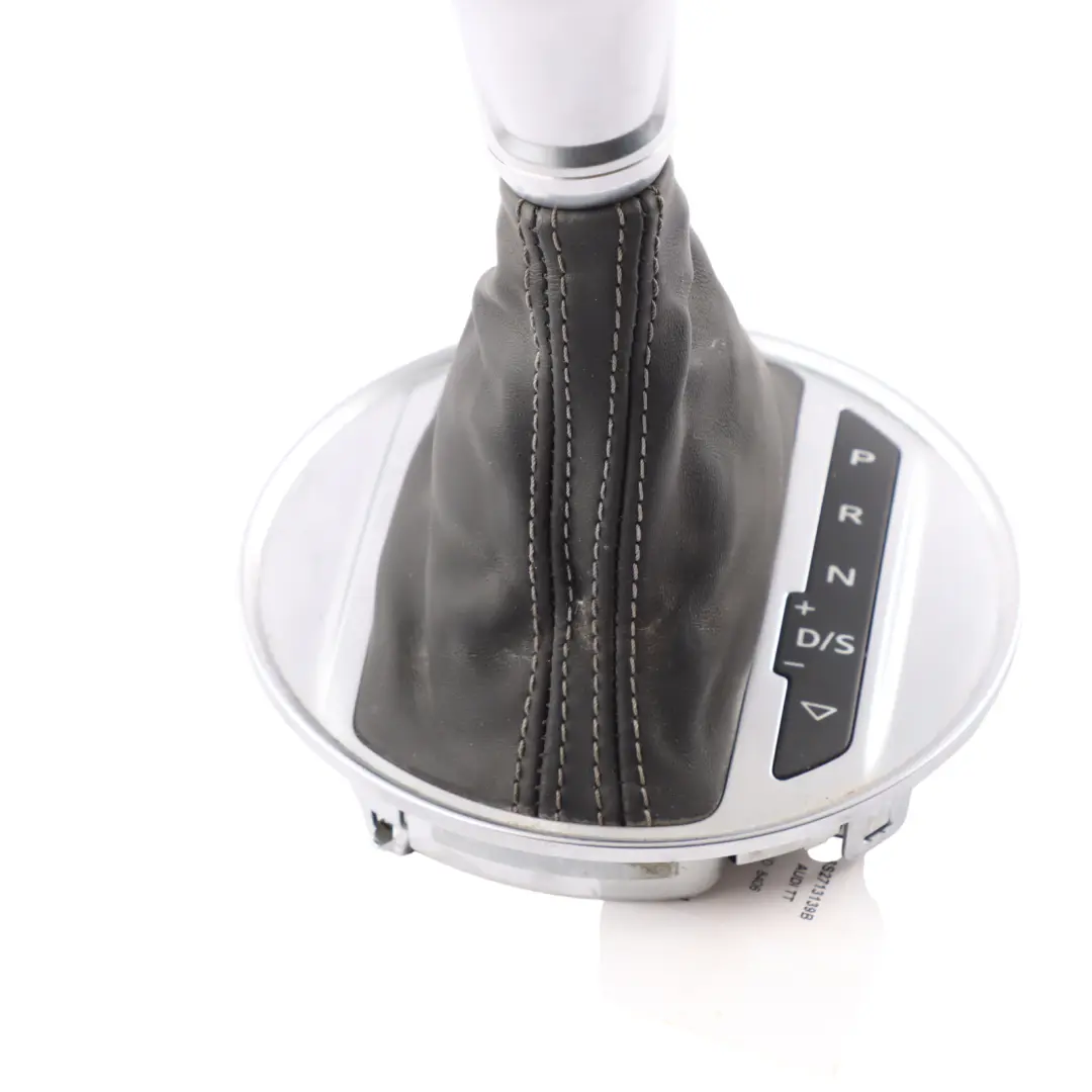 Audi TT FV Gear Shifter Knob Stick Automatic Selector Knob Leather - SKU RHD-8S2713139B - Part number 8S2713139B