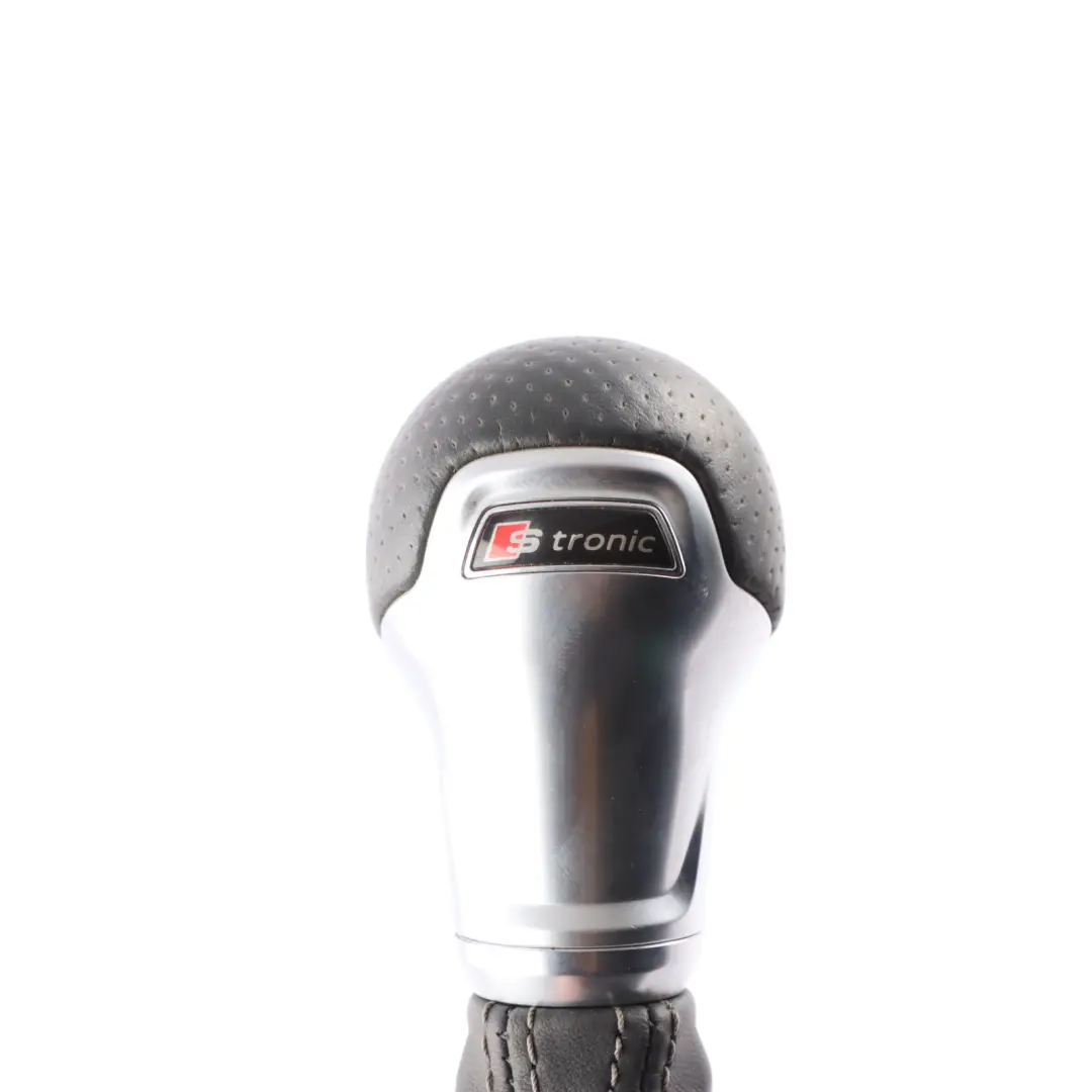 Audi TT FV Gear Shifter Knob Stick Automatic Selector Knob Leather - SKU RHD-8S2713139B - Part number 8S2713139B
