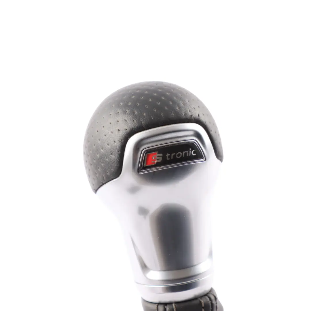 Audi TT FV Gear Shifter Knob Stick Automatic Selector Knob Leather - SKU RHD-8S2713139B - Part number 8S2713139B