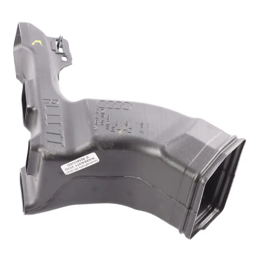Audi TT FV 8S Footwell Heater Duct Pipe Guide Left N/S 8S2819151