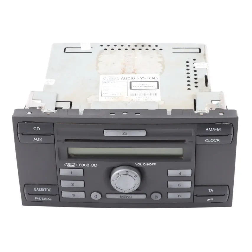 Radio Head Unit 6000 CD Media Player Unit to Ford Transit Connect with Part number 8S61-18C815-AA Ford Transit Connect Radio Head Unit 6000 CD Media Player Unit - SKU 8S61-18C815-AA - Part number 8S61-18C815-AA