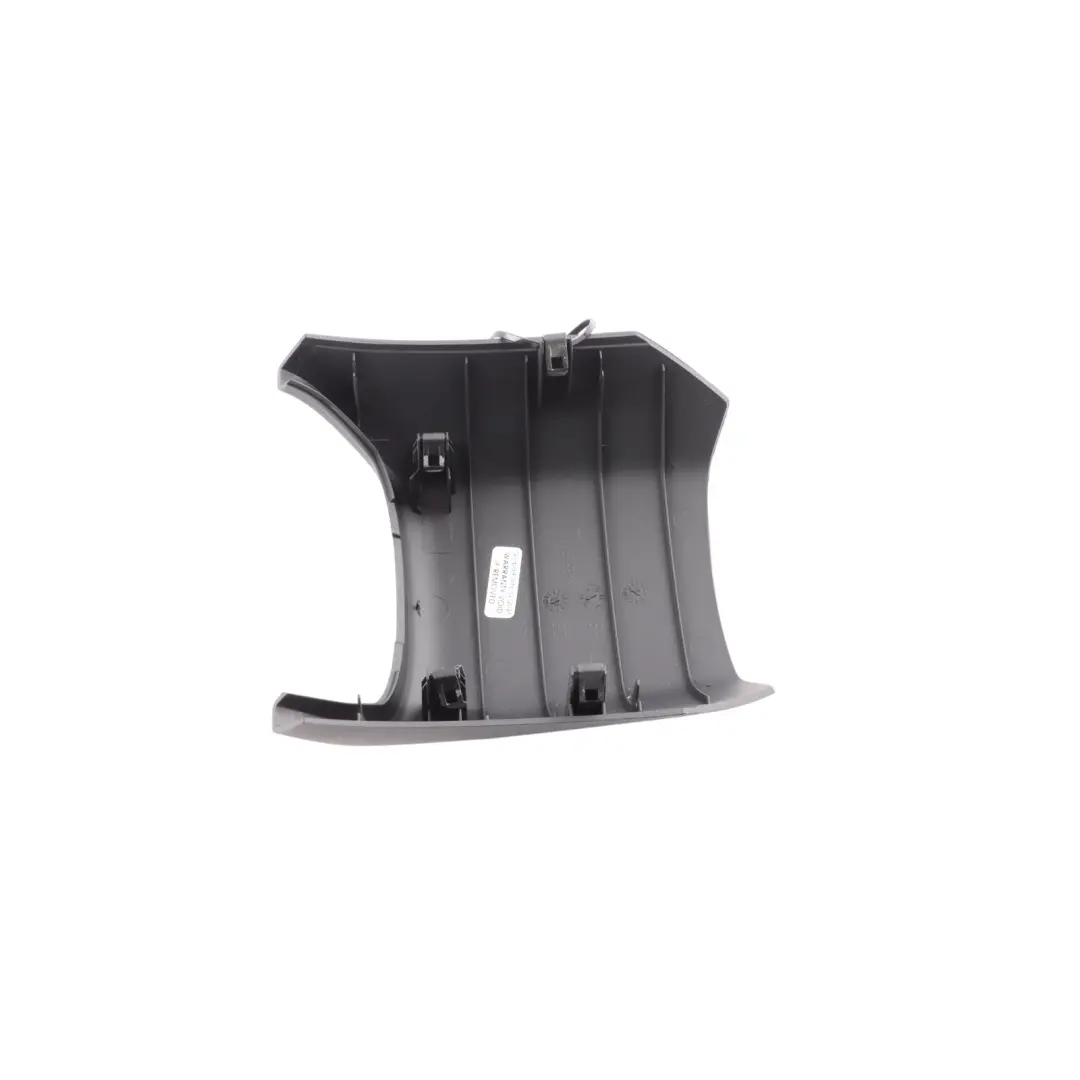 Audi TT 8S Centre Middle Console Rear Trim Panel Cover Black - SKU 8S8864376A - Part number 8S8864376A
