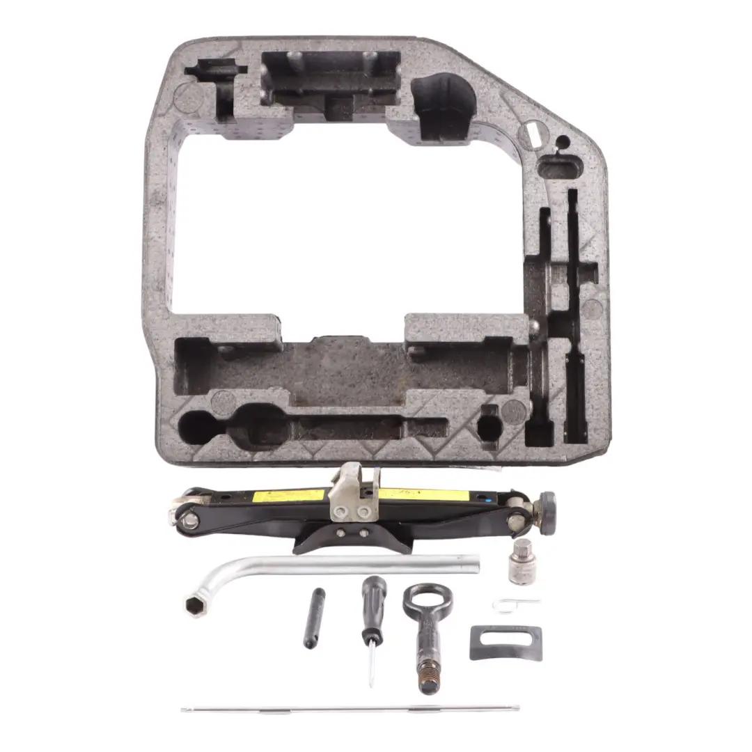 Audi A4 B8 A5 8T Boot Tool Kit Holder Mount Foam Jack Wrench Tow Eye - SKU 8T0012109A-1 - Part number 8T0012109A