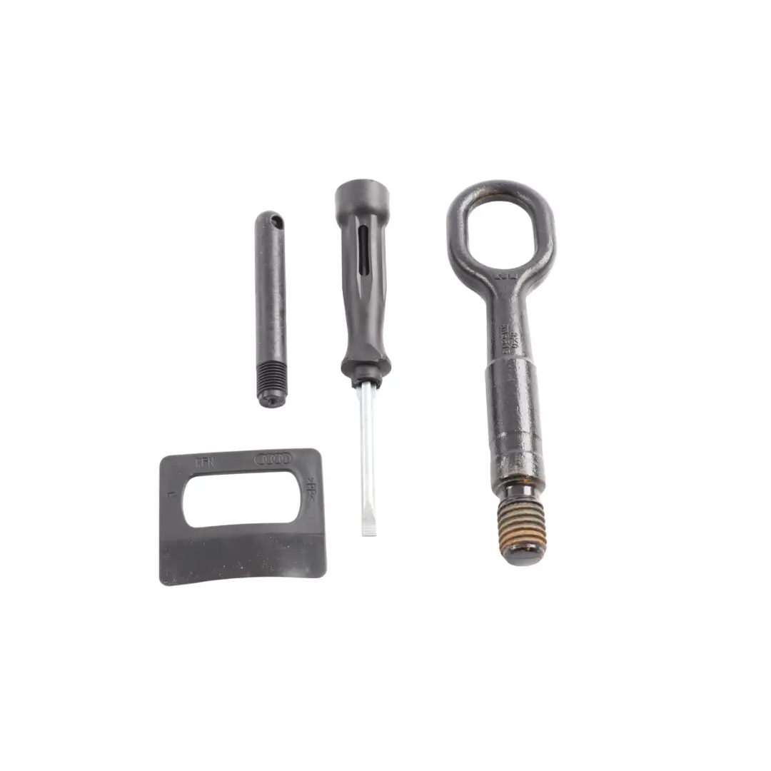 Audi A4 B8 A5 8T Boot Tool Kit Holder Mount Foam Jack Wrench Tow Eye - SKU 8T0012109A-1 - Part number 8T0012109A