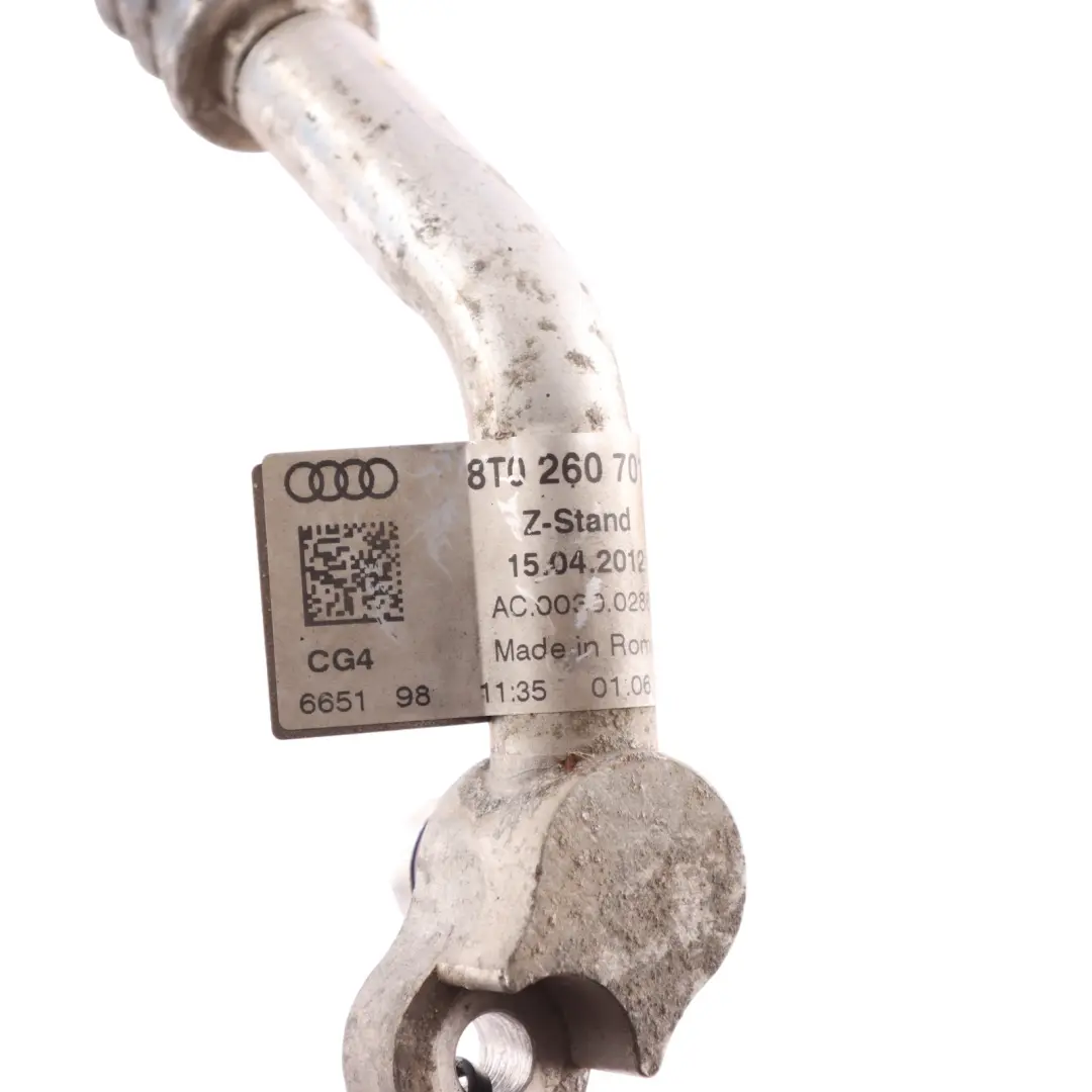 Tuyau De Climatisation Conduite De Réfrigérant A/C pour Audi A5 8T à propos du numéro de pièce 8T0260701M Audi A5 8T Tuyau De Climatisation Conduite De Réfrigérant A/C - SKU 8T0260701M - Numéro de pièce 8T0260701M