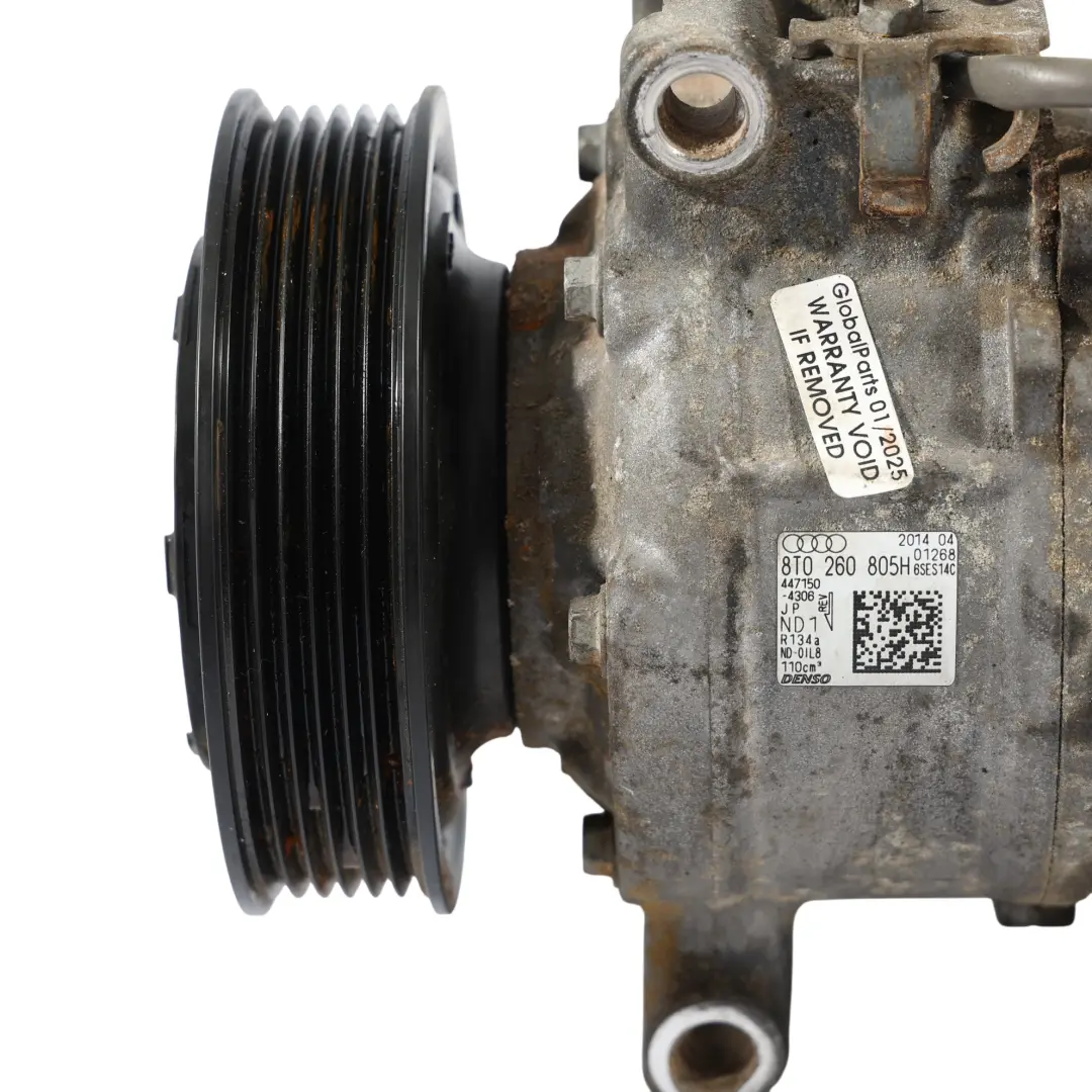 A/C Aire Acondicionado Compresor Bomba 3.0 TDI CLAB para Audi A4 B8 Q5 8R con número de pieza 8T0260805H Audi A4 B8 Q5 8R A/C Aire Acondicionado Compresor Bomba 3.0 TDI CLAB - SKU 8T0260805H - Número de pieza 8T0260805H