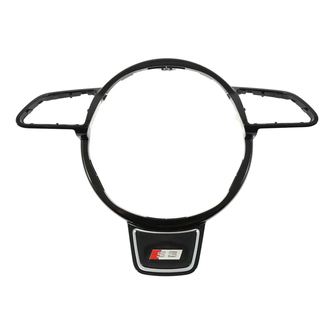 Audi S5 8T Rama Kierownicy Osłona Przełączników Przycisków Czarna 62473362B - SKU 8T0419091D-2 - Numer Części 8T0419091D