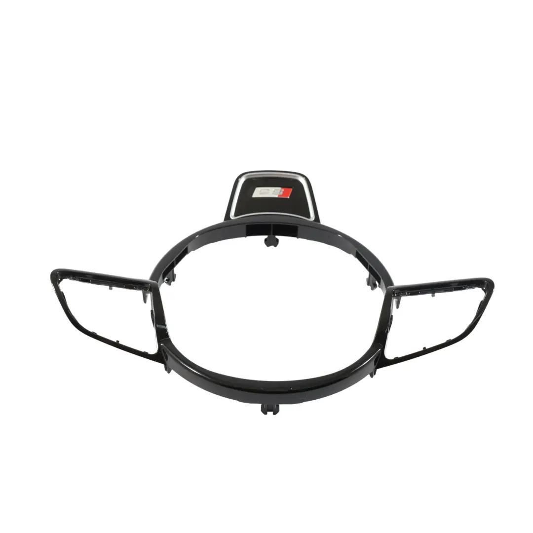 Steering Wheel Frame Switches Buttons Trim Cover Black 62473362B to Audi S5 8T with Part number 8T0419091D Audi S5 8T Steering Wheel Frame Switches Buttons Trim Cover Black 62473362B - SKU 8T0419091D-2 - Part number 8T0419091D