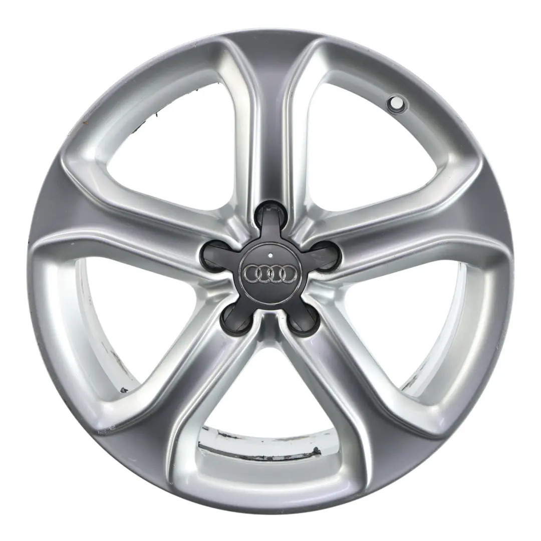 Audi A5 8T Silber Alufelge Felge 17" 7,5J ET:28 - SKU 8T0601025BQ-2 - Teilenummer 8T0601025BQ