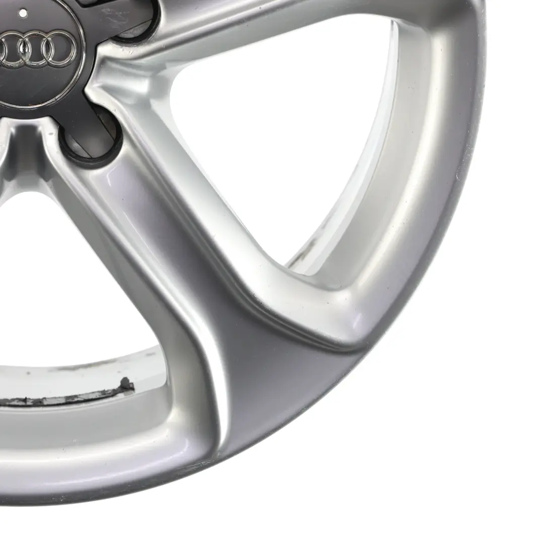 Audi A5 8T Felga Aluminiowa Srebrna 17" 7,5J ET:28 - SKU 8T0601025BQ-2 - Numer Części 8T0601025BQ