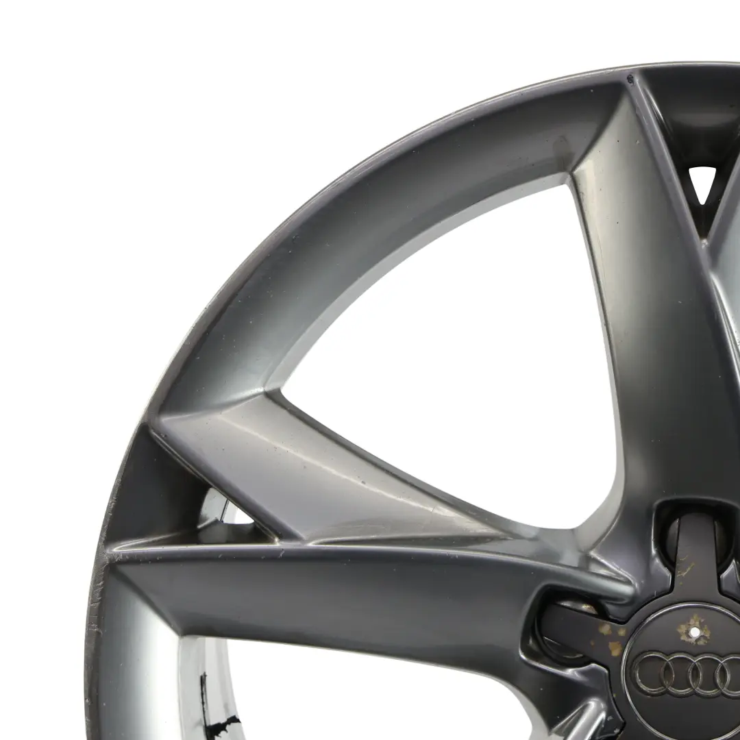 Audi A5 8T Silver Wheel Alloy Rim 19" 8.5J ET:32 Star Spoke - SKU 8T0601025CK-1 - Part number 8T0601025CK