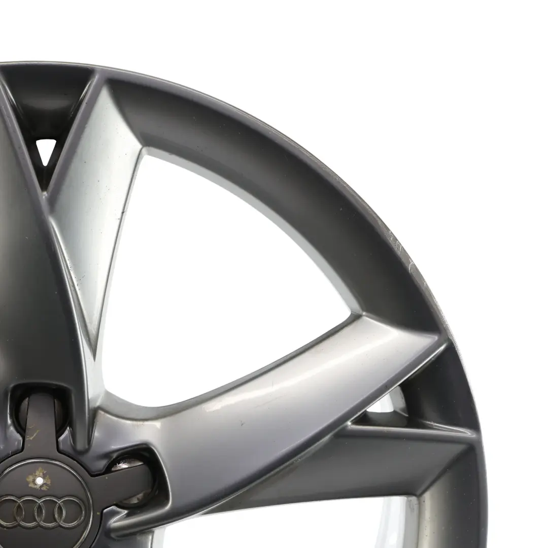 Audi A5 8T Silver Wheel Alloy Rim 19" 8.5J ET:32 Star Spoke - SKU 8T0601025CK-1 - Part number 8T0601025CK