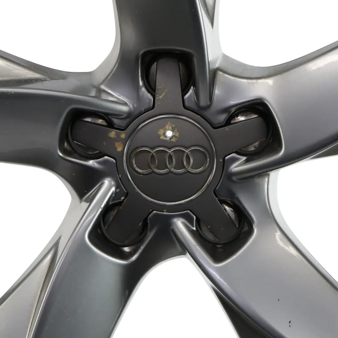 Audi A5 8T Silver Wheel Alloy Rim 19" 8.5J ET:32 Star Spoke - SKU 8T0601025CK-1 - Part number 8T0601025CK