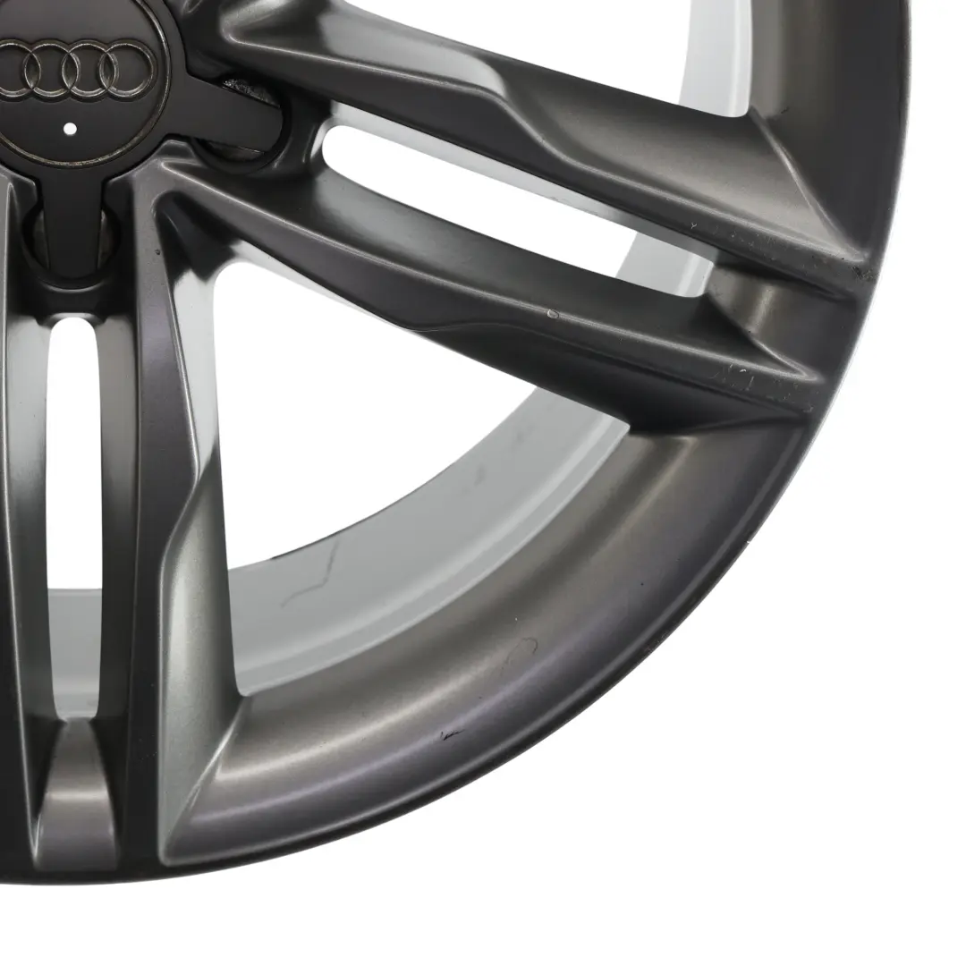 Audi A5 8T Grey Wheel Alloy Rim Speedline 19" 8.5J ET:32 - SKU 8T0601025H-3 - Part number 8T0601025H