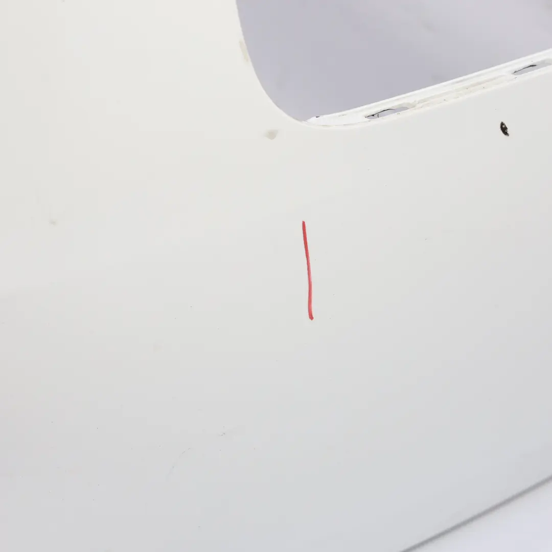 Bumper Trim Panel Covering Ibis White - Y9C to Audi A5 8T Rear with Part number 8T0807067D Audi A5 8T Rear Bumper Trim Panel Covering Ibis White - Y9C - SKU 8T0807067D-IWH - Part number 8T0807067D