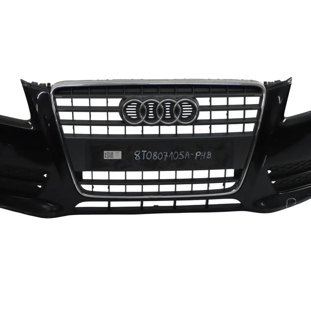 Audi A5 8T Front Bumper Trim Panel Covering Phantom Black - Z9Y - SKU 8T0807105A-PHB - Part number 8T0807105A
