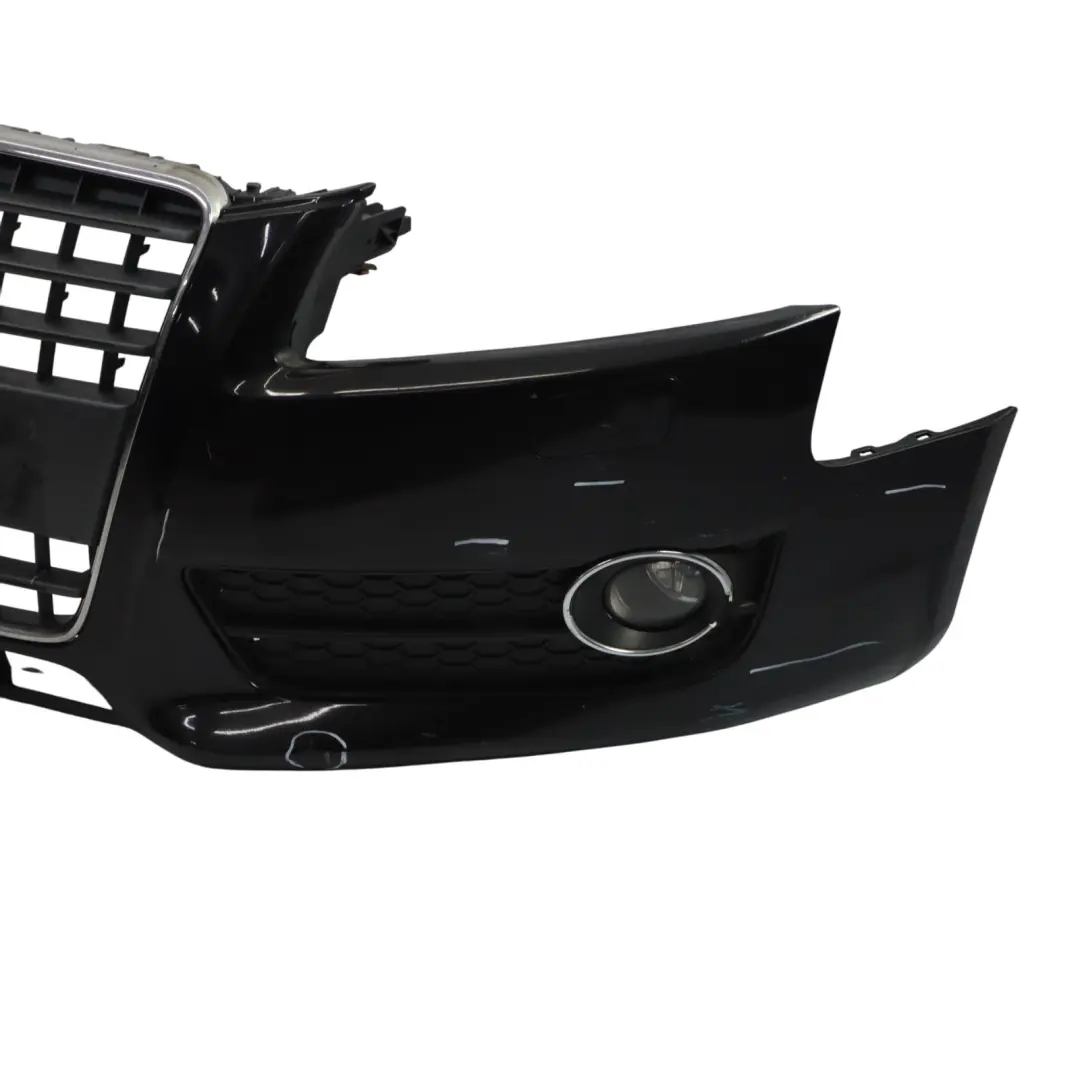 Front Bumper Trim Panel Covering Phantom Black - Z9Y to Audi A5 8T with Part number 8T0807105A Audi A5 8T Front Bumper Trim Panel Covering Phantom Black - Z9Y - SKU 8T0807105A-PHB - Part number 8T0807105A