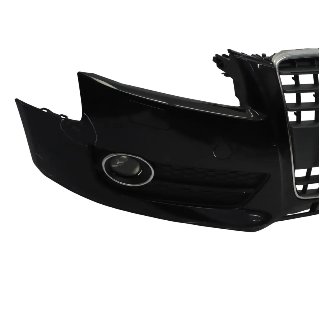 Front Bumper Trim Panel Covering Phantom Black - Z9Y to Audi A5 8T with Part number 8T0807105A Audi A5 8T Front Bumper Trim Panel Covering Phantom Black - Z9Y - SKU 8T0807105A-PHB - Part number 8T0807105A