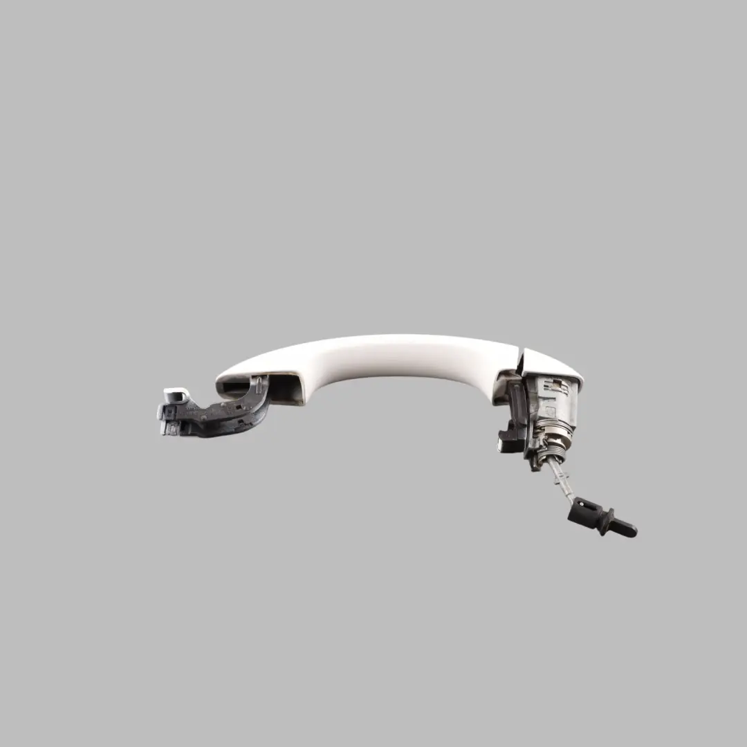 Audi A5 8T Door Grab Handle Opener Trim Front Right O/S Ibis White - Y9C - SKU 8T0837205-IWH - Part number 8T0837205